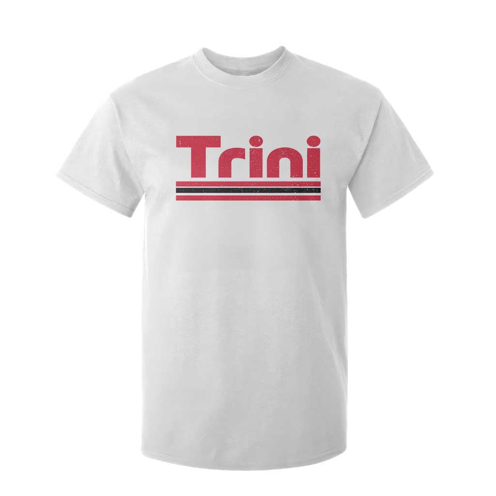 Retro Trini T Shirt For Kid Trinidad and Tobago Flag Caribbean Pride Heritage Gift TS10 White Print Your Wear
