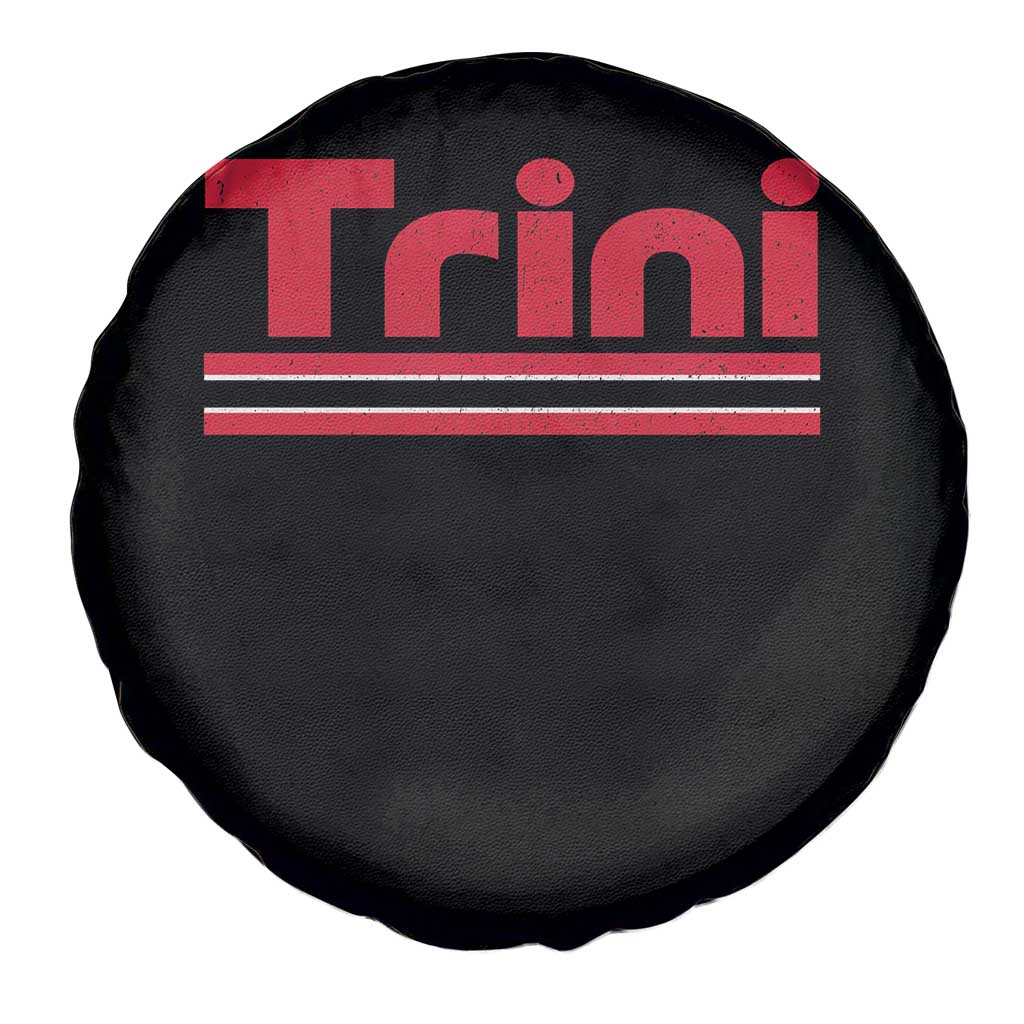 Retro Trini Spare Tire Cover Trinidad and Tobago Flag Caribbean Pride Heritage Gift TS10 Print Your Wear