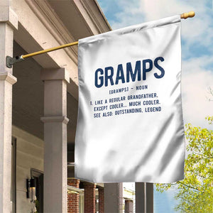 Grandpa Gift For Gramps Garden Flag Fathers Day Birthday Gift Idea