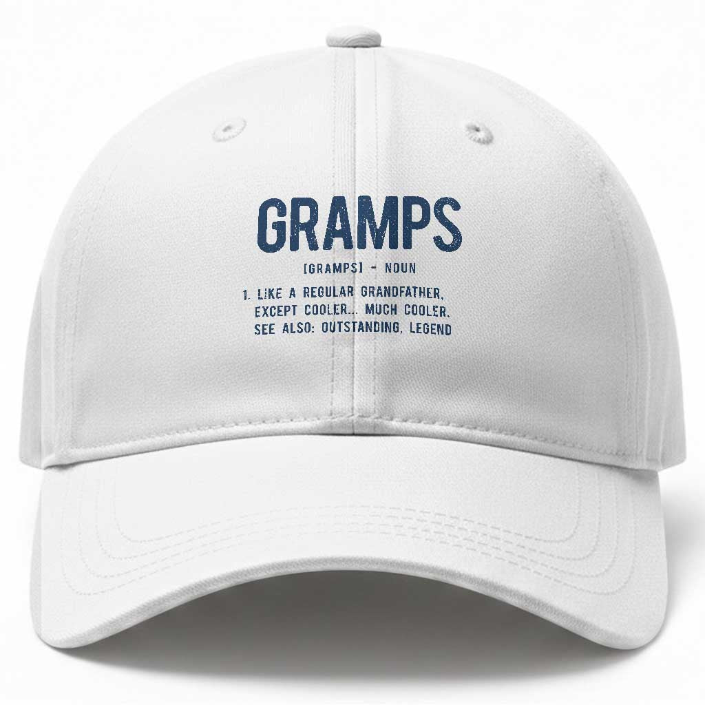 Grandpa Gift For Gramps Baseball Cap Fathers Day Birthday Gift Idea