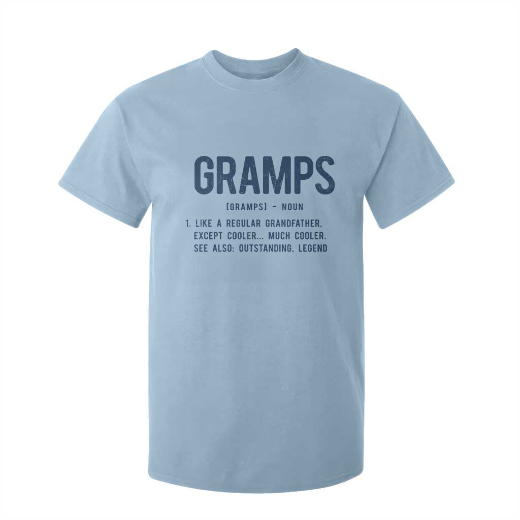 Grandpa Gift For Gramps T Shirt For Kid Fathers Day Birthday Gift Idea