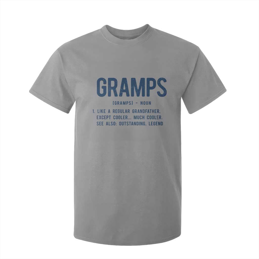 Grandpa Gift For Gramps T Shirt For Kid Fathers Day Birthday Gift Idea