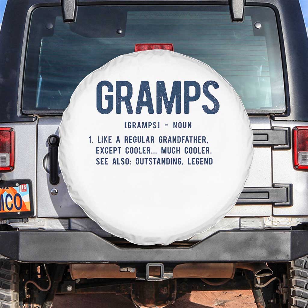 Grandpa Gift For Gramps Spare Tire Cover Fathers Day Birthday Gift Idea