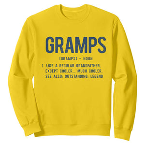 Grandpa Gift For Gramps Sweatshirt Fathers Day Birthday Gift Idea