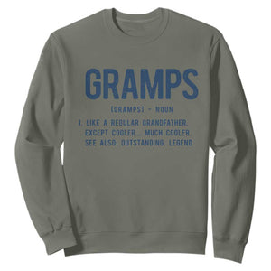 Grandpa Gift For Gramps Sweatshirt Fathers Day Birthday Gift Idea