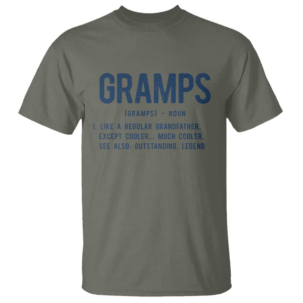 Grandpa Gift For Gramps T Shirt Fathers Day Birthday Gift Idea