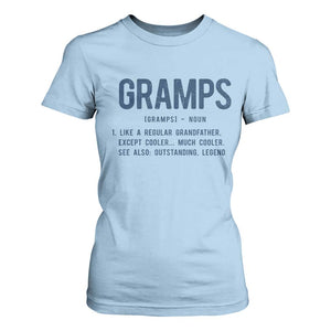 Grandpa Gift For Gramps T Shirt For Women Fathers Day Birthday Gift Idea