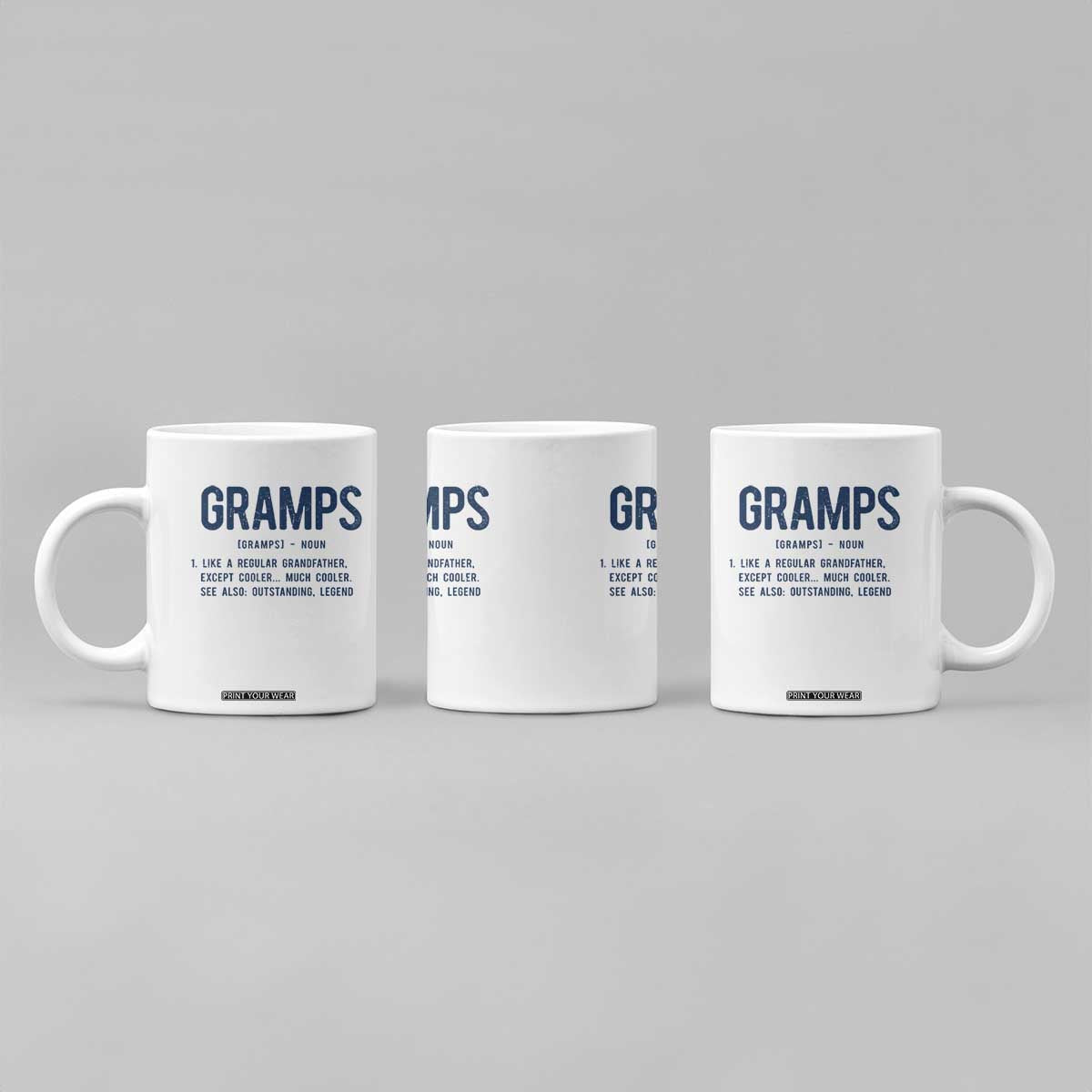 Grandpa Gift For Gramps Coffee Mug Fathers Day Birthday Gift Idea