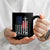 Faith Family Freedom Coffee Mug Charlie Kirk Patriotic Christian Vintage USA Flag TS10 Print Your Wear