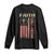 Faith Family Freedom Long Sleeve Shirt Patriotic Christian Vintage USA Flag TS10 Black Print Your Wear