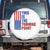 This is The Turning Point Spare Tire Cover USA Flag Patriotic Freedom Conservative TS10 No hole White Print Your Wear