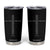 Charlie Kirk Tumbler Cup A True Patriot Patriotic Christian Cross TS10 Black Print Your Wear