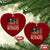 Charlie Kirk Ceramic Ornament Its All About Jesus USA Flag Patriotic Christian TS10 Print Your Wear