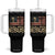 Charlie Kirk Tumbler With Handle Its All About Jesus USA Flag Patriotic Christian TS10 One Size: 40 oz Black Print Your Wear