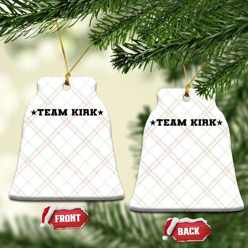 Team Kirk Ceramic Ornament Last Name Funny Surname Team Kirk Family Reunion TS10 Print Your Wear