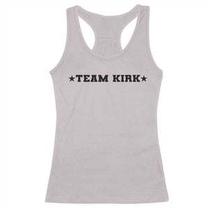 Team Kirk Racerback Tank Top Last Name Funny Surname Team Kirk Family Reunion TS10 Ice Gray Print Your Wear