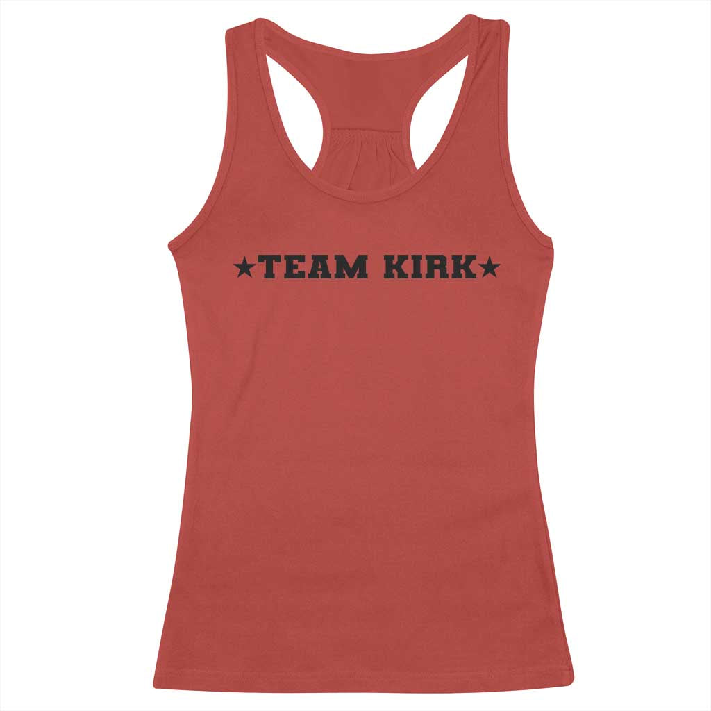 Team Kirk Racerback Tank Top Last Name Funny Surname Team Kirk Family Reunion TS10 Red Print Your Wear