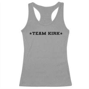 Team Kirk Racerback Tank Top Last Name Funny Surname Team Kirk Family Reunion TS10 Sport Gray Print Your Wear