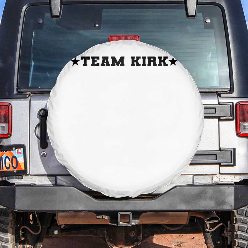 Team Kirk Spare Tire Cover Last Name Funny Surname Team Kirk Family Reunion TS10 No hole White Print Your Wear