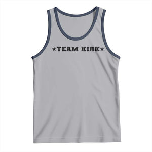 Team Kirk Tank Top Last Name Funny Surname Team Kirk Family Reunion TS10 Athletic Heather Navy Print Your Wear