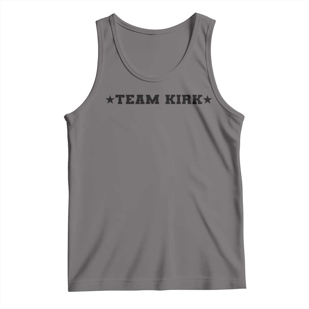 Team Kirk Tank Top Last Name Funny Surname Team Kirk Family Reunion TS10 Deep Heather Print Your Wear