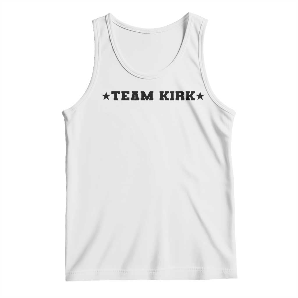 Team Kirk Tank Top Last Name Funny Surname Team Kirk Family Reunion TS10 White Print Your Wear