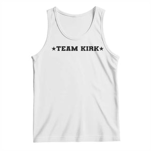 Team Kirk Tank Top Last Name Funny Surname Team Kirk Family Reunion TS10 White Print Your Wear