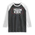 Team Kirk Raglan Shirt Last Name Kirk Family Name Matching Member Surname TS10 Black White Print Your Wear