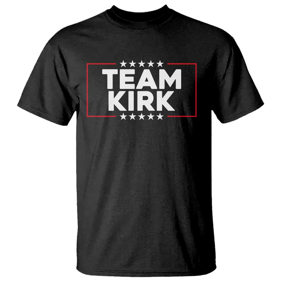 Team Kirk T Shirt Last Name Kirk Family Name Matching Member Surname TS10 Black Print Your Wear
