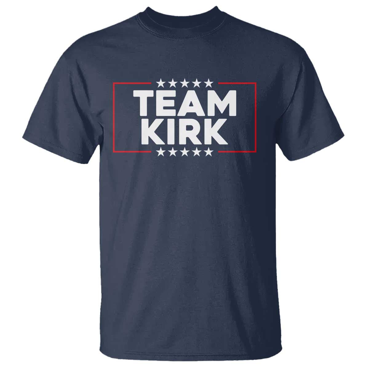 Team Kirk T Shirt Last Name Kirk Family Name Matching Member Surname TS10 Navy Print Your Wear