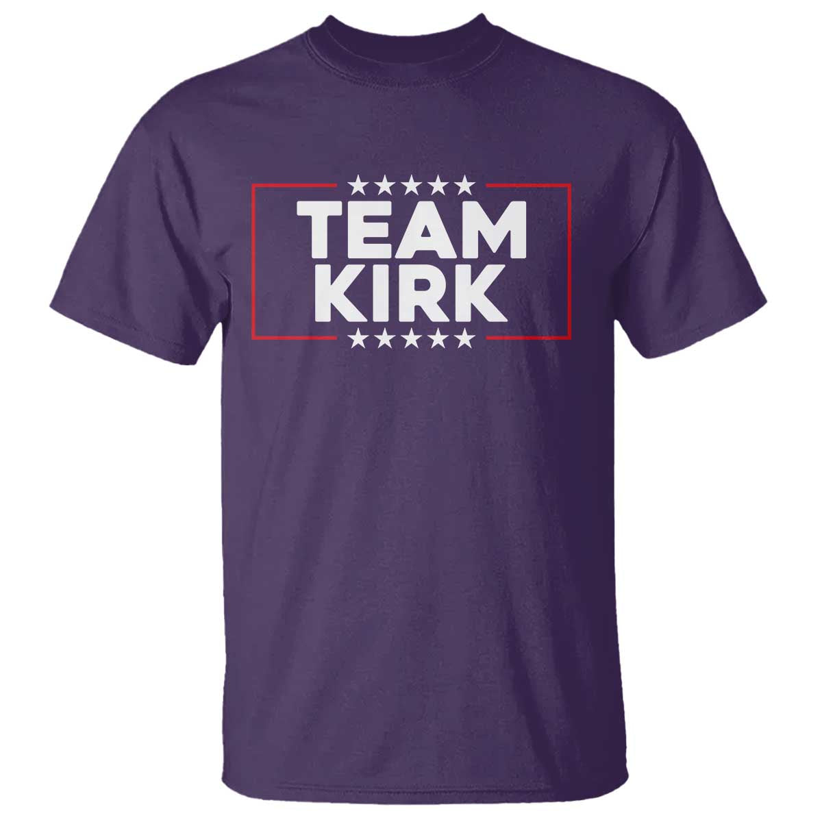 Team Kirk T Shirt Last Name Kirk Family Name Matching Member Surname TS10 Purple Print Your Wear