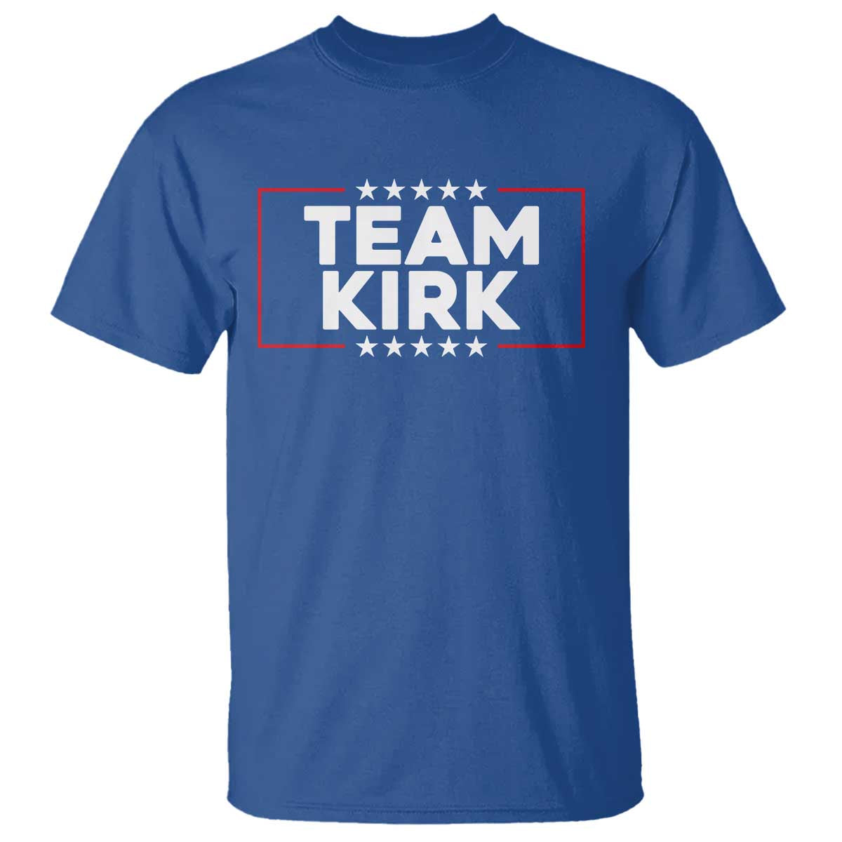 Team Kirk T Shirt Last Name Kirk Family Name Matching Member Surname TS10 Royal Blue Print Your Wear