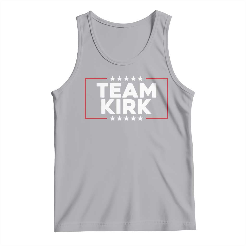 Team Kirk Tank Top Last Name Kirk Family Name Matching Member Surname TS10 Athletic Heather Print Your Wear