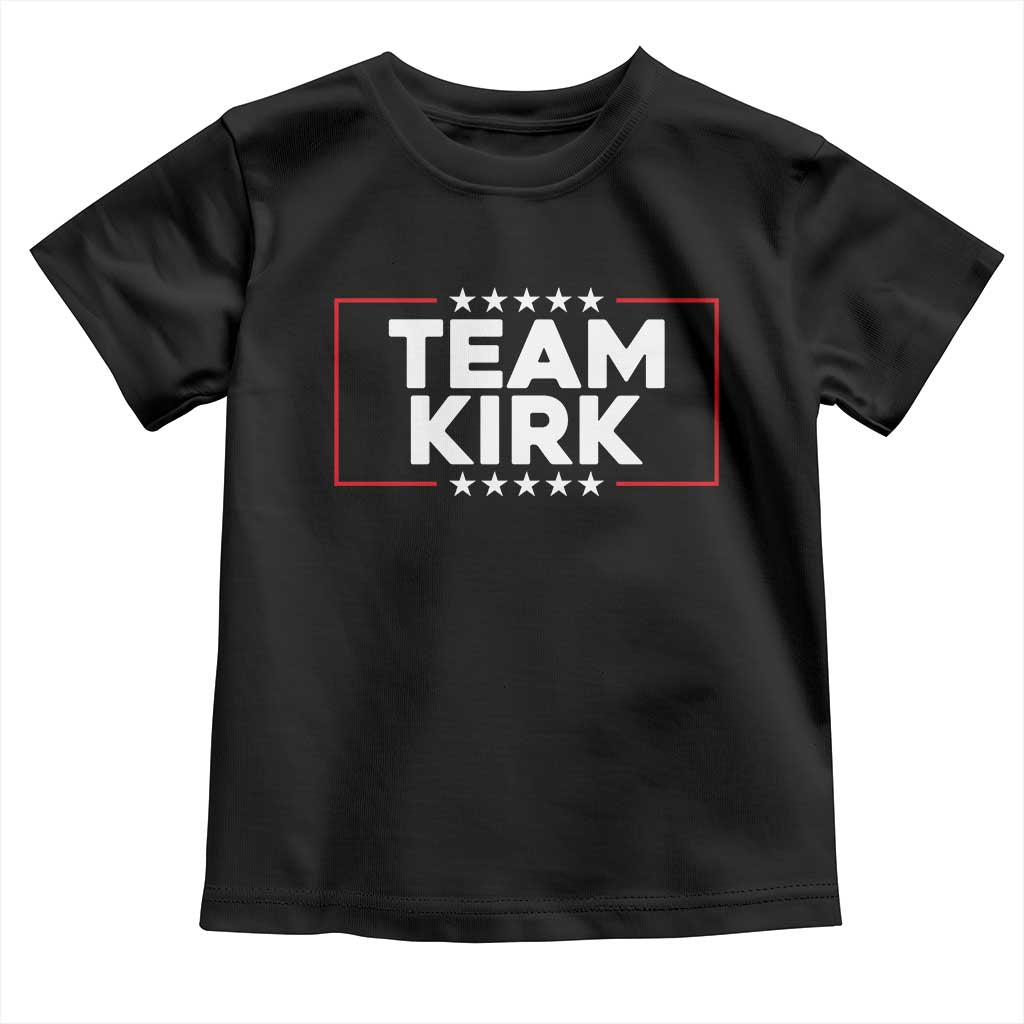 Team Kirk Toddler T Shirt Last Name Kirk Family Name Matching Member Surname TS10 Black Print Your Wear