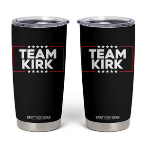 Team Kirk Tumbler Cup Last Name Kirk Family Name Matching Member Surname TS10 Black Print Your Wear