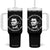 Charlie Kirk Tumbler With Handle Free Speech Retro USA Flag TS10 One Size: 40 oz Black Print Your Wear