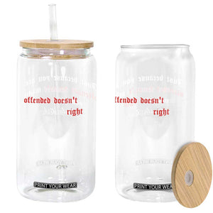 Charlie Kirk Glass Can True Patriot Tribute Freedom Conservative Supporter TS10 Print Your Wear