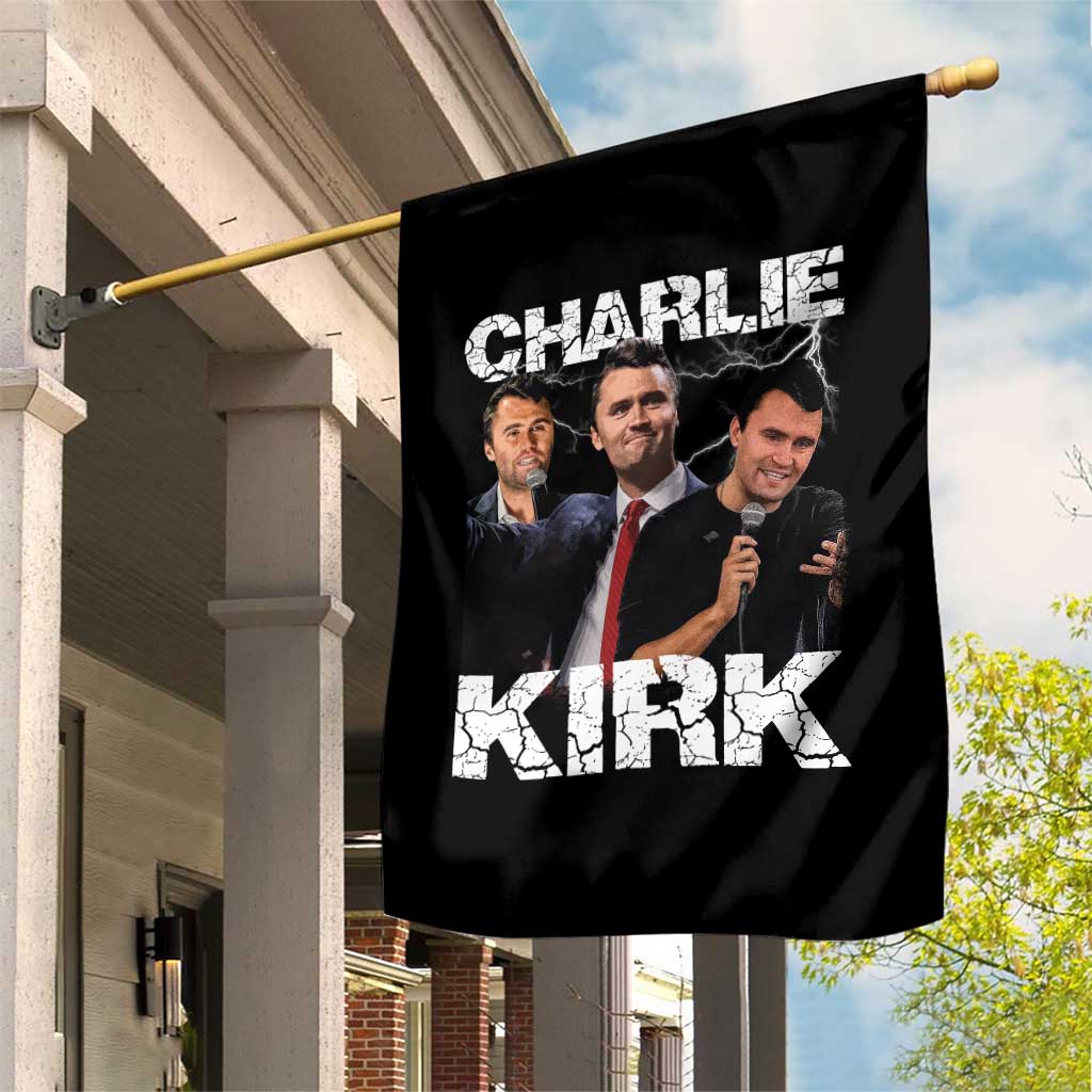 Charlie Kirk Garden Flag Freedom Speech A True Patriot Tribute Bootleg TS10 Print Your Wear