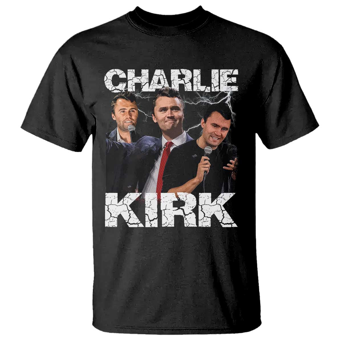 Charlie Kirk T Shirt Freedom Speech A True Patriot Tribute Bootleg TS10 Black Print Your Wear