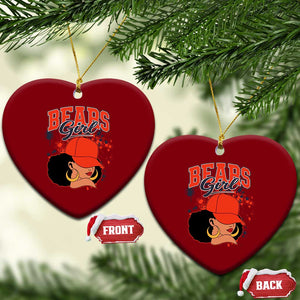Bears Girl Ceramic Ornament Sports Fan Team Spirit Black Girls TS10 Print Your Wear