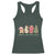 Christmas Pregnancy Announcement Racerback Tank Top Cookies For Two Please Xmas Maternity Gift TS10 Dark Forest Green Print Your Wear