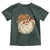 Christmas Cowboy Toddler T Shirt Santa Claus Merry Xmas Vintage 90s Western Country TS10 Dark Forest Green Print Your Wear