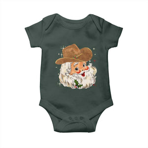 Christmas Cowboy Baby Onesie Santa Claus Vintage 90s Western Country Music Outfit TS10 Print Your Wear