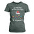 Funny Christmas T Shirt For Women We Can Leave The Christmas Lights Up 'Til January Merry Xmas Lights TS10 Dark Forest Green Print Your Wear