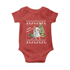 Funny Christmas Trump Baby Onesie Sorry Merica Is Full Ugly Xmas TS10 Red Print Your Wear