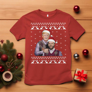 Christmas Trump Vance 2024 T Shirt Brothers Funny Parody Trump J.D. Vance Bros Ugly Xmas TS10 Red Print Your Wear