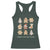 Christmas Pregnancy Announcement Racerback Tank Top Cookies For Two Please Maternity Gift TS10 Dark Forest Green Print Your Wear