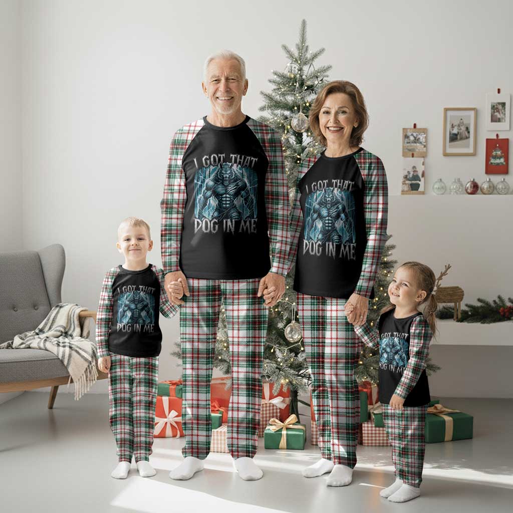 I Got That Dog In Me Wolf Alpha Plaid Pajama Set TS10 Christmas Plaid Print Your Wear