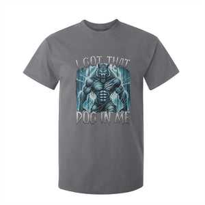 I Got That Dog In Me Wolf Alpha T Shirt For Kid TS10 Charcoal Print Your Wear
