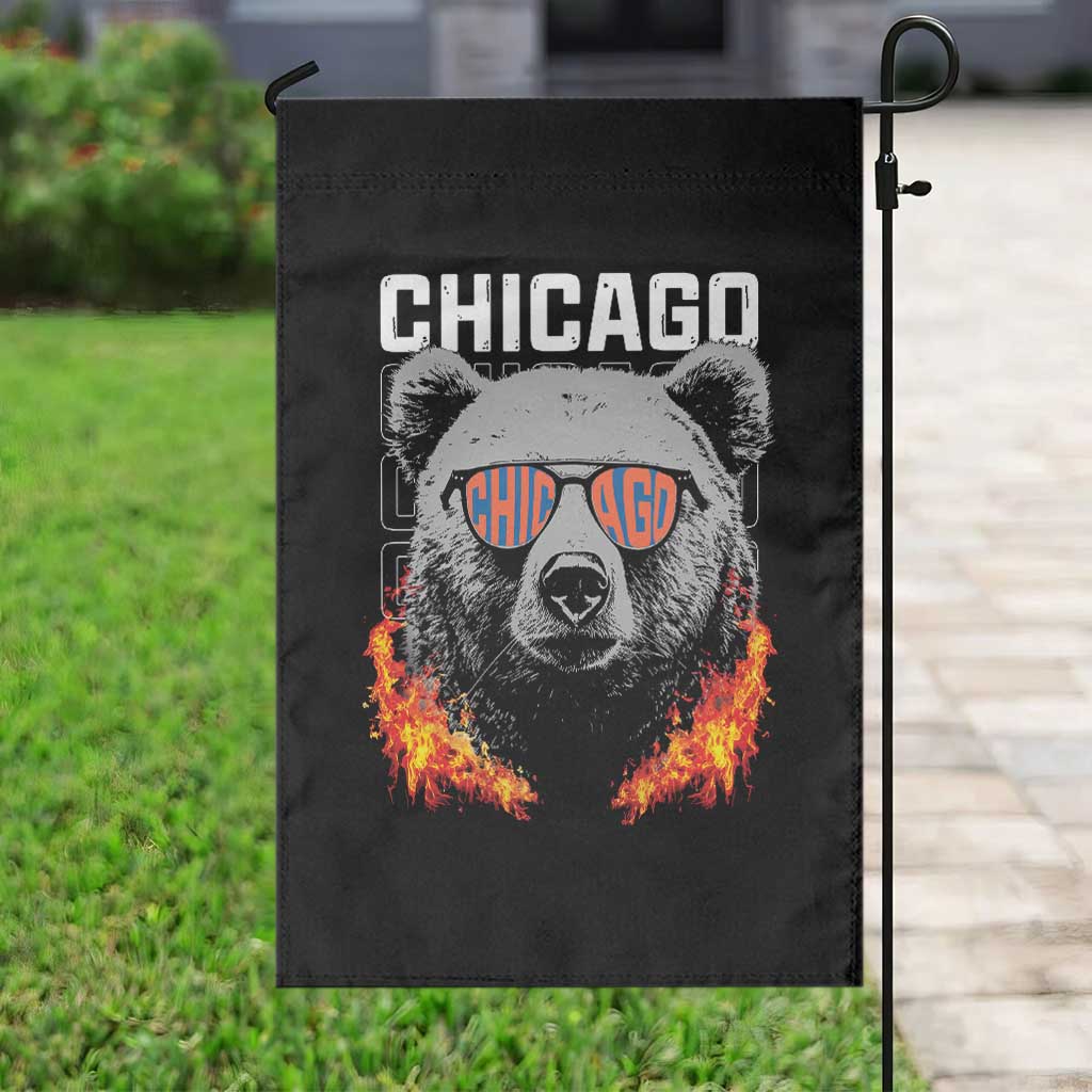 Bears Mascot Garden Flag Vintage Retro Chicago TS10 Print Your Wear